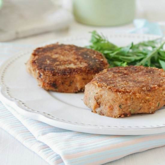 Vegan Black Eyed Pea Burgers