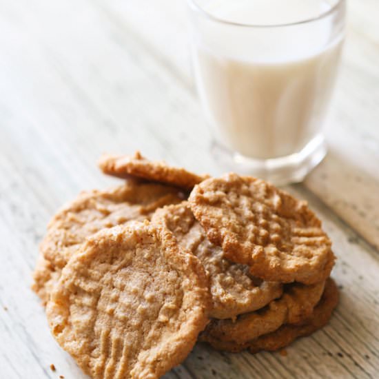 Gluten-Free Peanut Butter Cookies