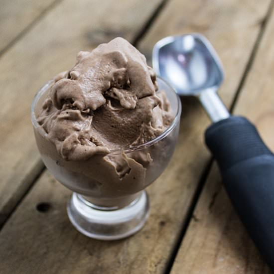 Vegan Chocolate Chunk Ice Cream