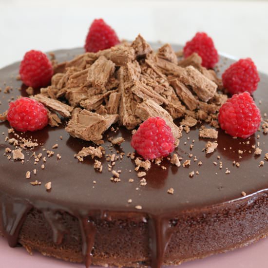 3 Ingredient Flourless Choc Cake