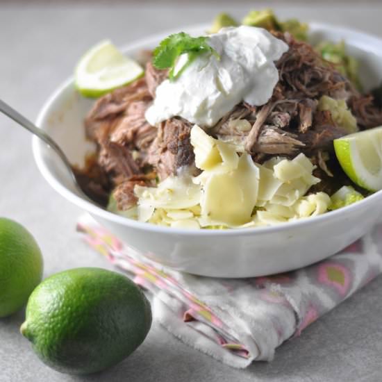 Carnitas Burrito Bowl