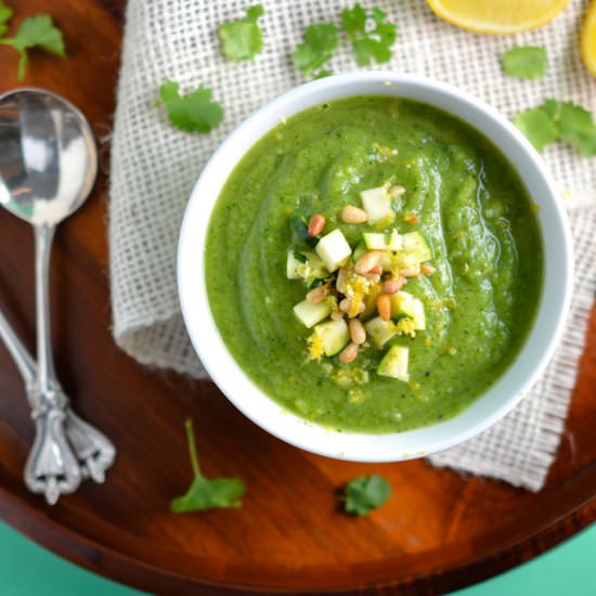 Zucchini Gazpacho