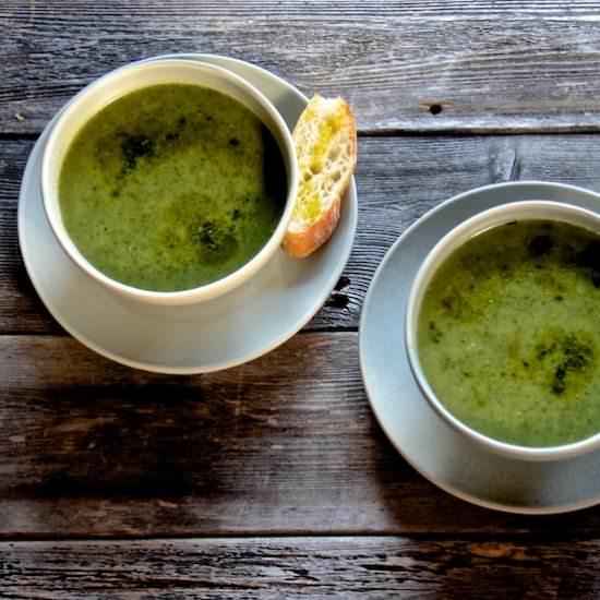 Kale and potato soup