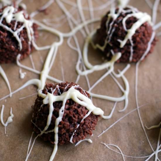Triple Chocolate Macaroons