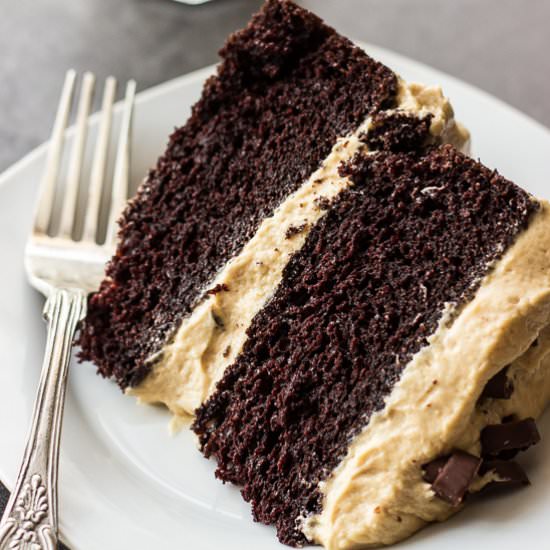 Chocolate Peanut Butter Cake