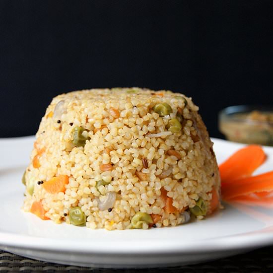 Broken Wheat Upma