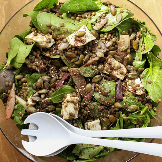 Lentil salad