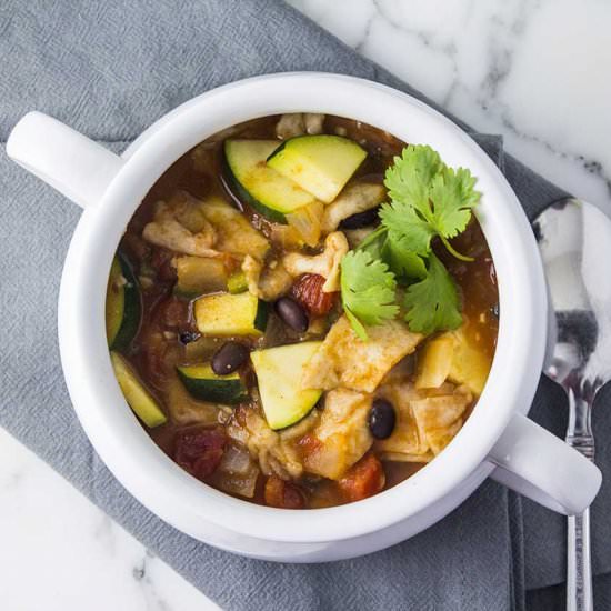 Vegan Tortilla Soup