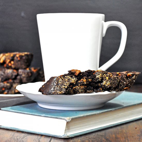 Triple Chocolate Biscotti