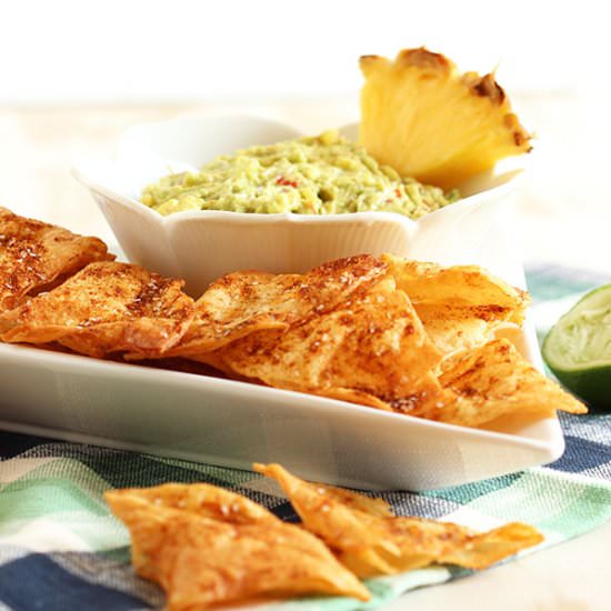 Spicy Cumin Dusted Tortilla Chips