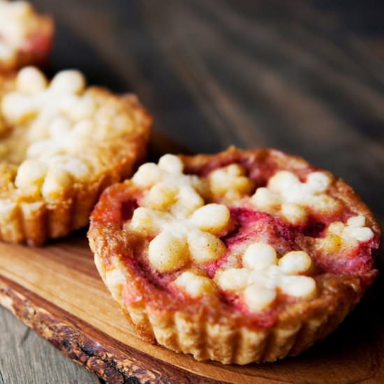 Strawberry Brown Butter Tarts