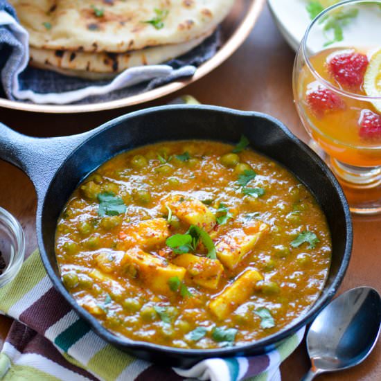 Matar Paneer