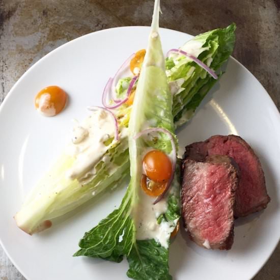 Cast Iron Seared Strip Steak