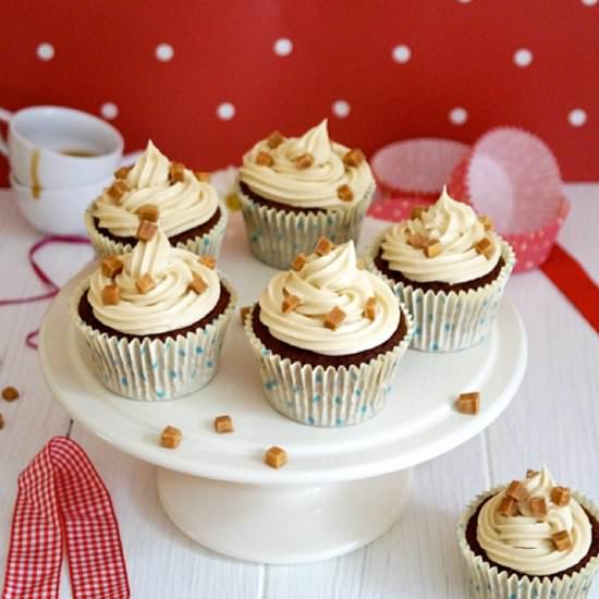 Sticky Toffee Pudding Cupcakes