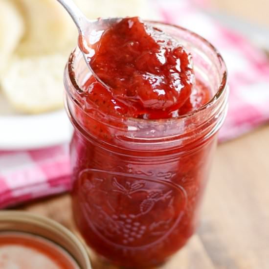 Small Batch Refrigerator Jam