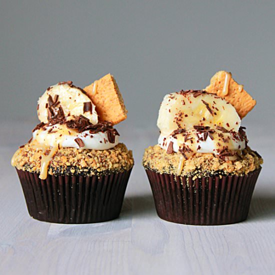 Banoffee Cupcakes