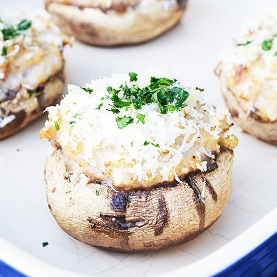Crab Stuffed Mushrooms