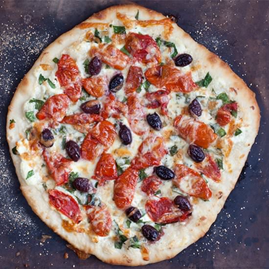Fire-Roasted Tomato Pizza