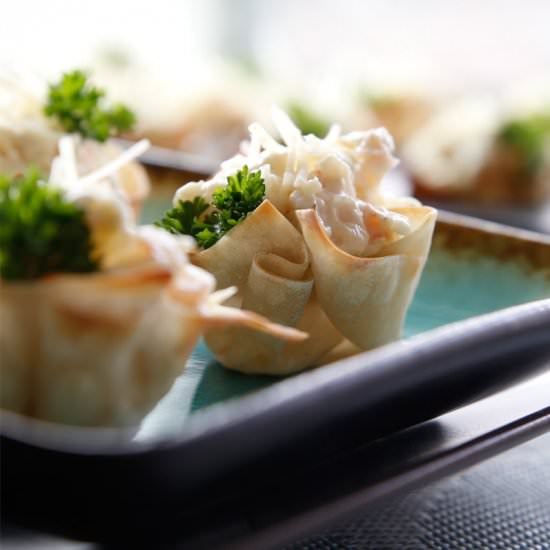 Shrimp Artichoke Appetizer Cups