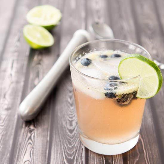 Blueberry Ginger Fizz