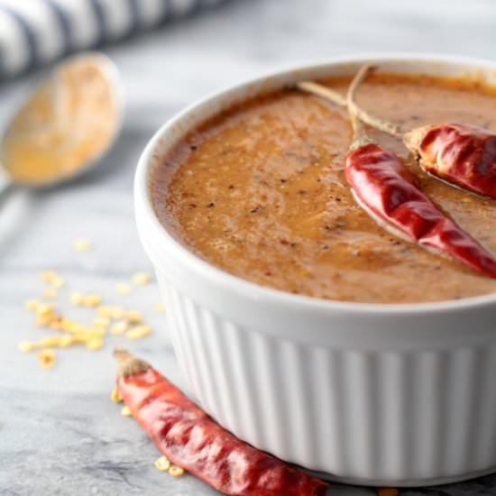 Spicy Mexican Red Salsa