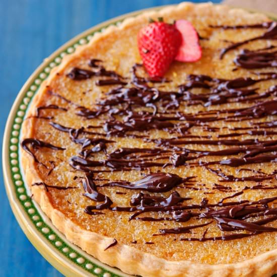 Lemon and Chocolate Tart
