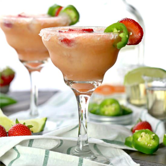 Strawberry Jalapeno Margarita