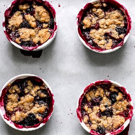 Berry Crumbles