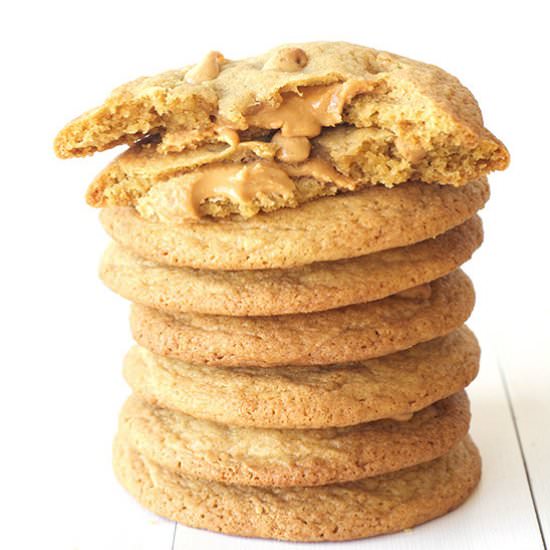 Giant Peanut Butter Cookies