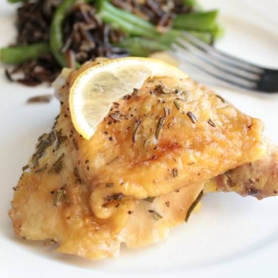 Lemon & Rosemary Chicken Thighs