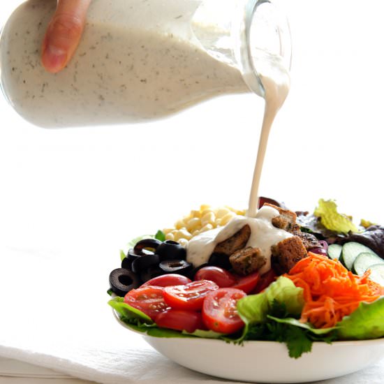 Vegan Ranch Salad Dressing