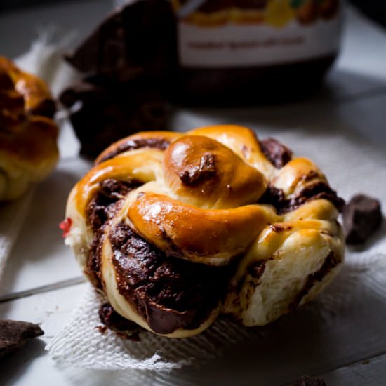 2 Amazing Strawberry Nutella Twist