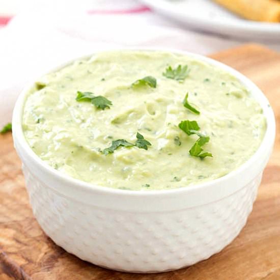 Creamy Avocado Dip