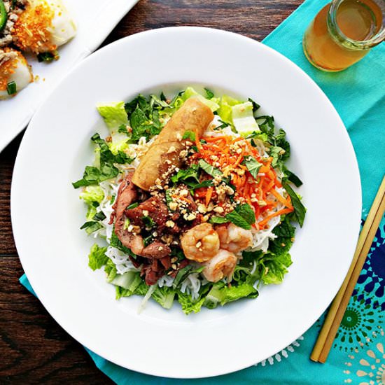Vietnamese Vermicelli Salad