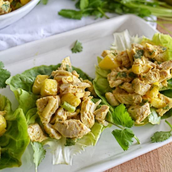 Curried Chicken and Mango Salad