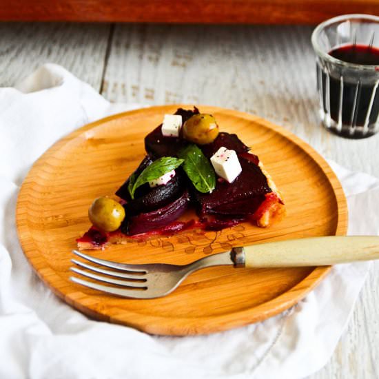 Beetroot & Feta Tarte Tatin