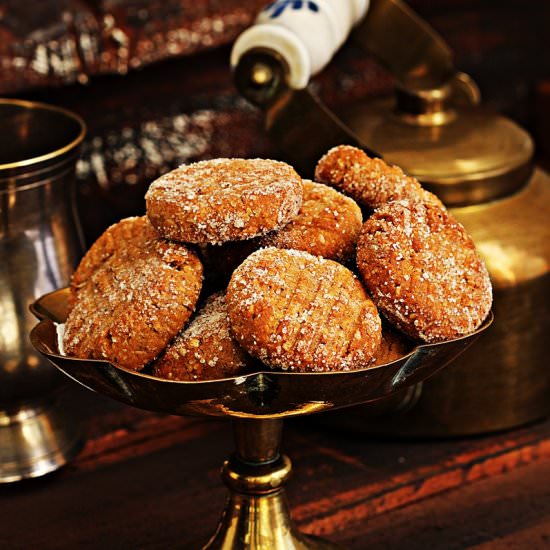 Hazelnut Buckwheat Honey Cookies