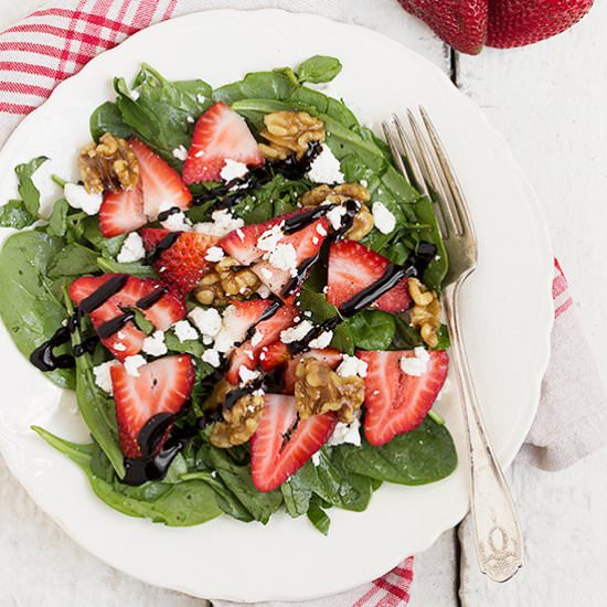 Spinach Strawberry Salad