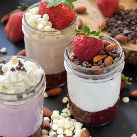 DIY Fruit on the Bottom Yogurt Cups