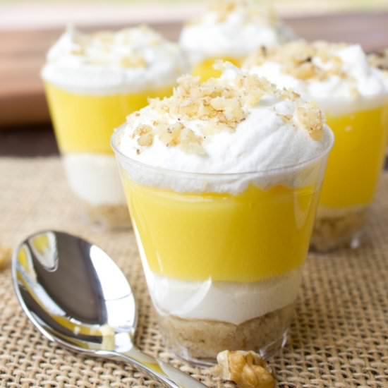 Lemon Lush Dessert Shooters