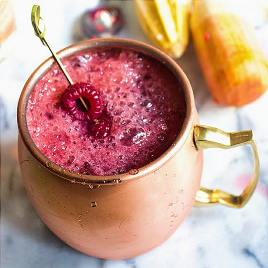 Raspberry Moscow Mule