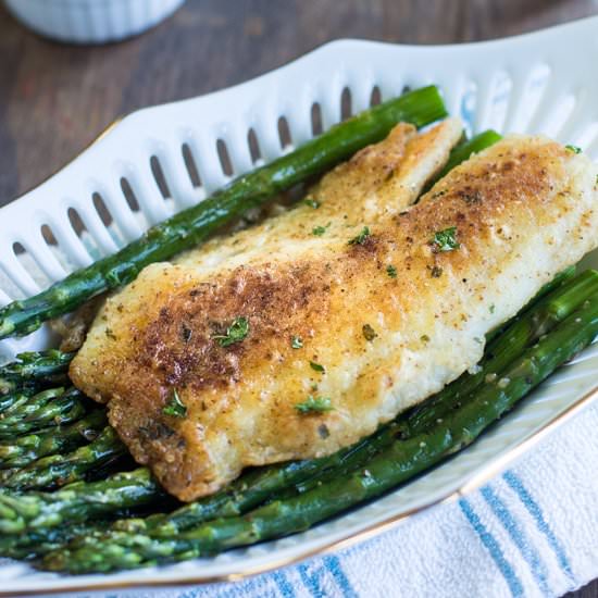 Andrea’s Pan-Seared Tilapia