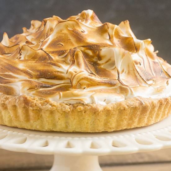 Brown Sugar Lemon Meringue Tart