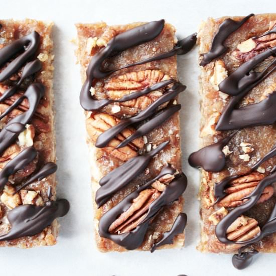 Pecan Pie Squares 3 Ways