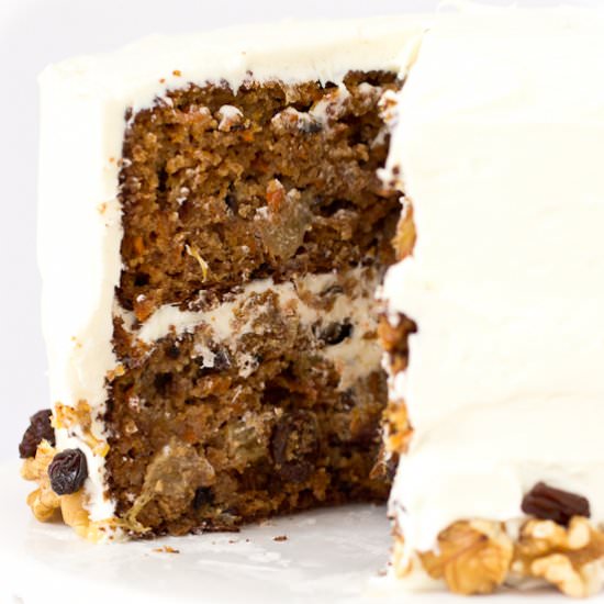 Classic Grain-Free Carrot Cake