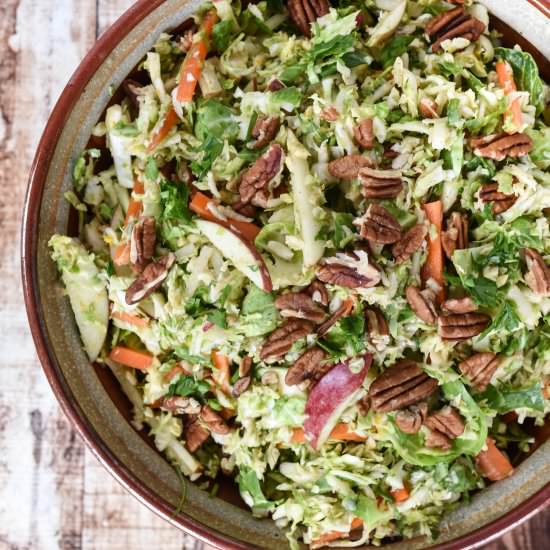 Chipotle Brussels Sprout Slaw