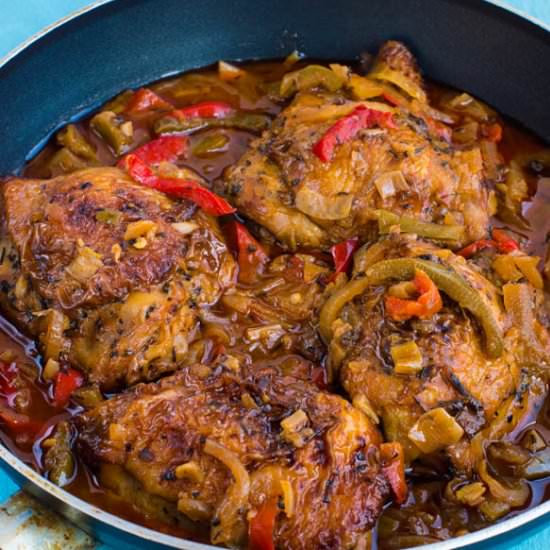 Jamaican Brown Stew Chicken