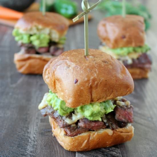 Jalapeño Honey Carne Asada Sliders