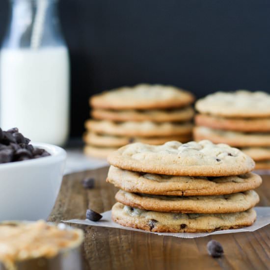 Peanut Butter Chocolate Chip Cookie