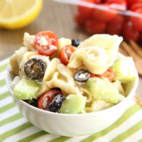Greek Tortellini Salad